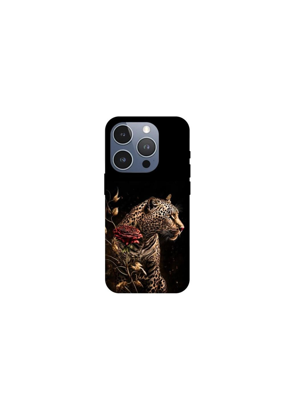 Чехол на Apple iPhone 16 Pro Leopard v3 Frontalka (347241709)