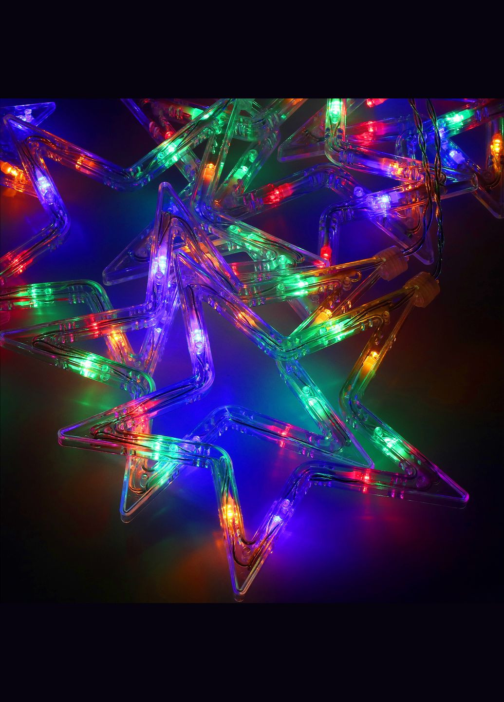 Гірлянда бахрома вулична (зовнішня) 2 м 92 LED CL4018 Mix Springos (315781181)