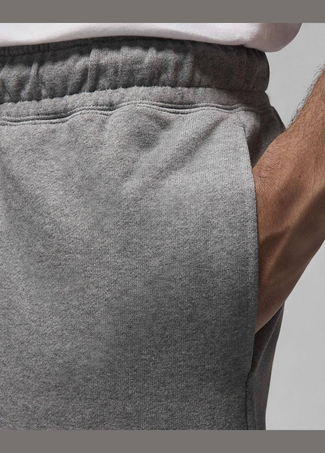 Шорти чоловічі Flight Fleece Diamond FV7257-091 сірі Jordan (333143387)
