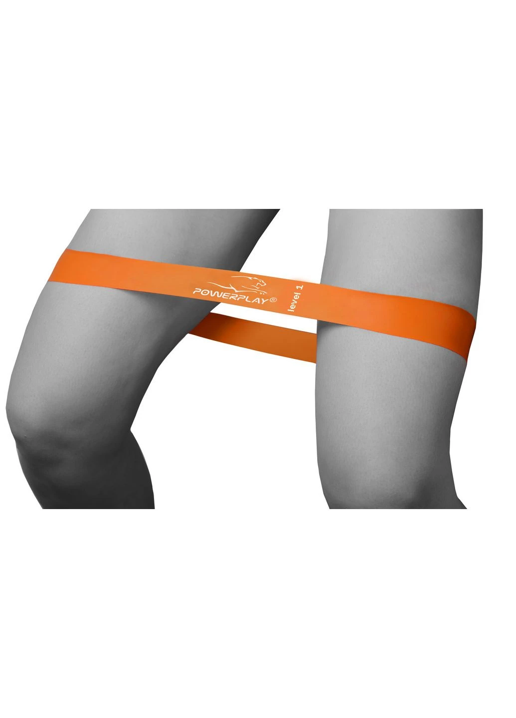 Резинка для фітнесу 4140 Level 1 Stretch Band (1-5 кг.) Помаранчева PowerPlay (389578505)