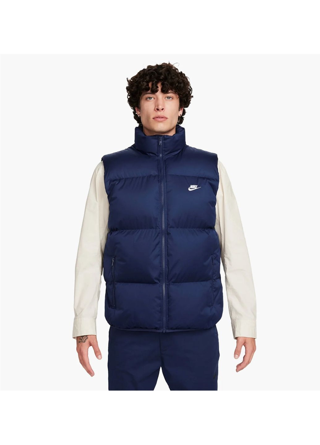 Жилетка чоловіча Sportswear Club Primaloft® Blue Nike (365961578)