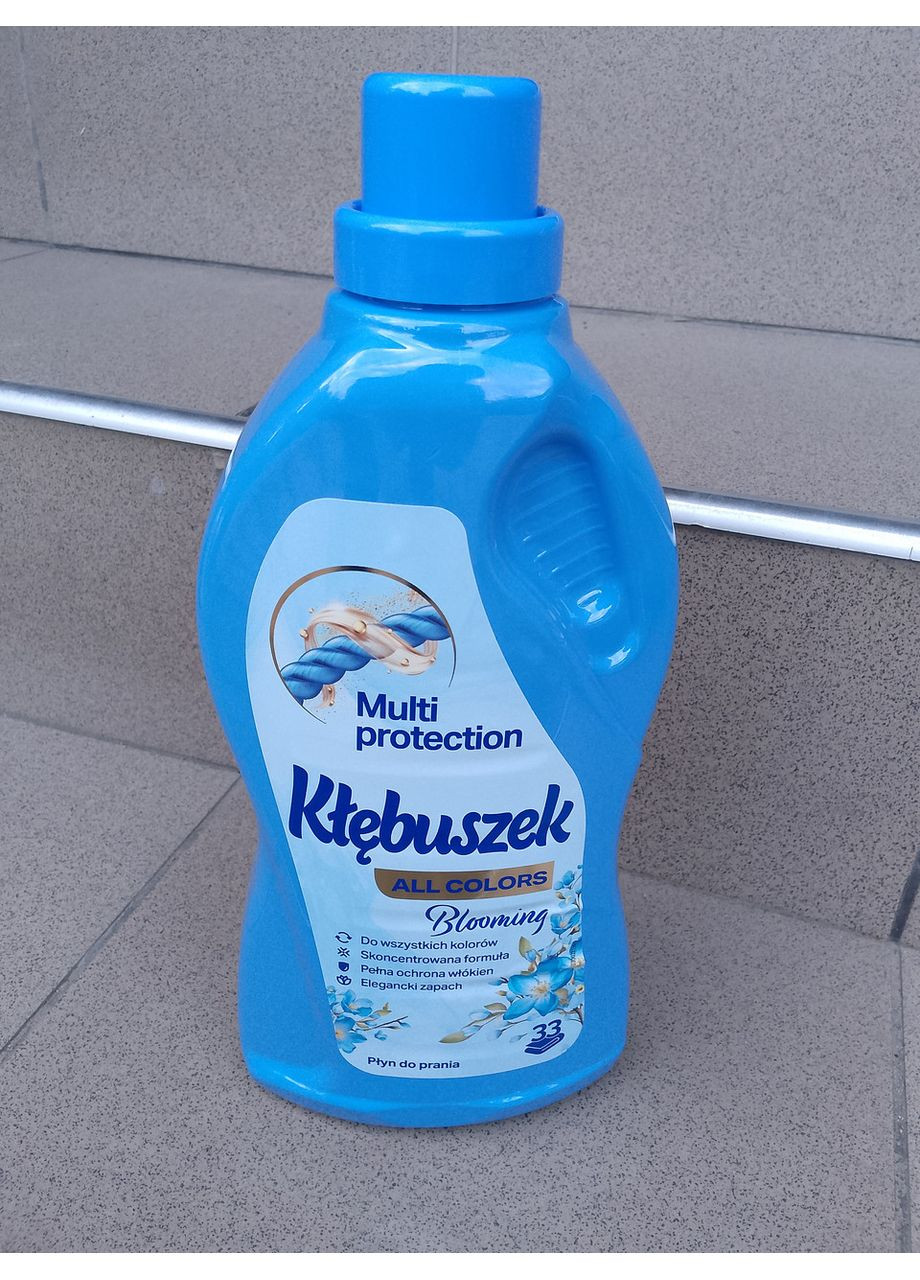 Гель для стирки Klebuszek All Colors Blooming 1,82л для всех цветов Biedronka (356671646)