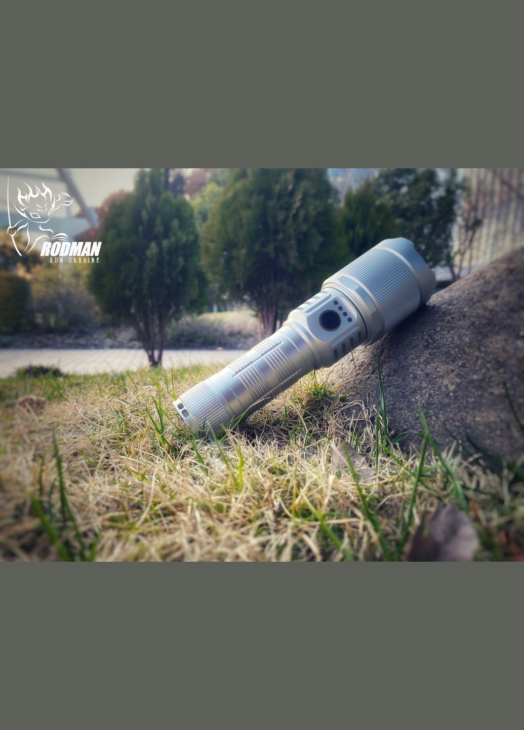 Ліхтар світлодіодний, чорний RDM SD-JG 05 black RODMAN (314984141)