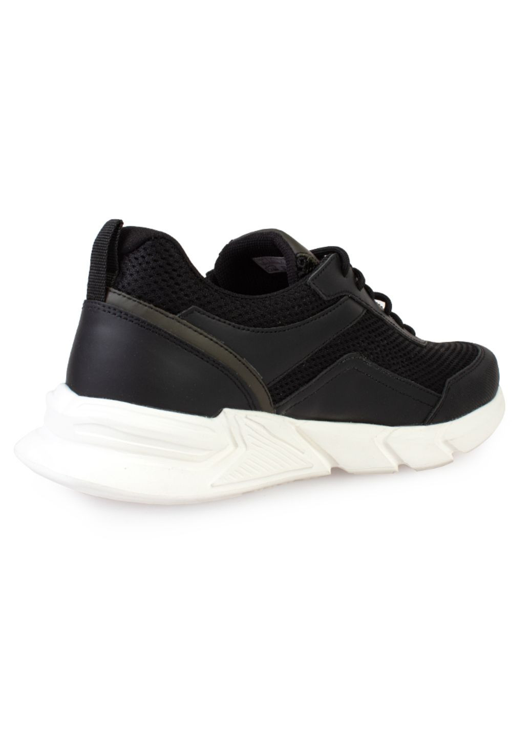 Черные демисезонные кроссовки мужские бренда 9200439_(1) ModaMilano