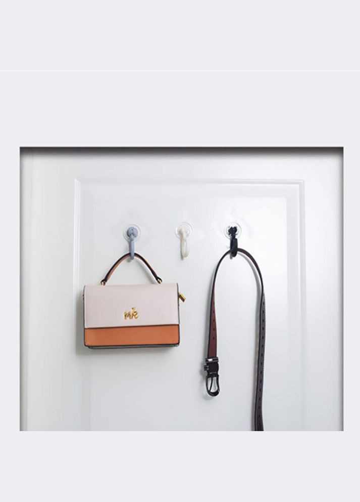 Гачок поворотний самоклеючий білий (NS0045_2) No Brand (315885495)