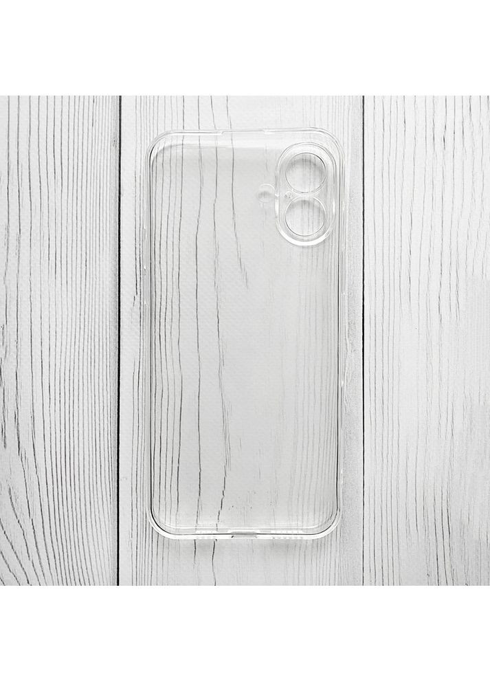 Прозорий силіконовий чохол на iPhone 16 Plus Creative (355396060)
