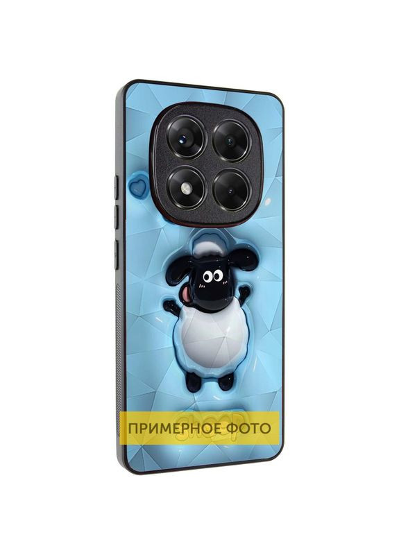 Чехол TPU+PC Prisma Fluffie Xiaomi Redmi Note 14 4G (Int. version) Sheep No Brand (340064054)