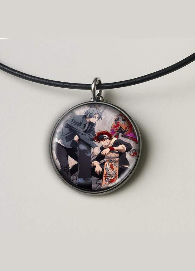 Подвеска (кулон) Аниме Скейт Бесконечность #09 (круглый) No Brand (328050813)