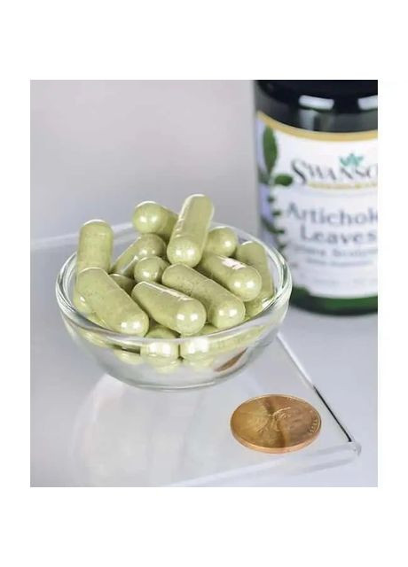 Листя артишоку Artichoke Leaves 500 mg 60 caps Swanson (292577711)