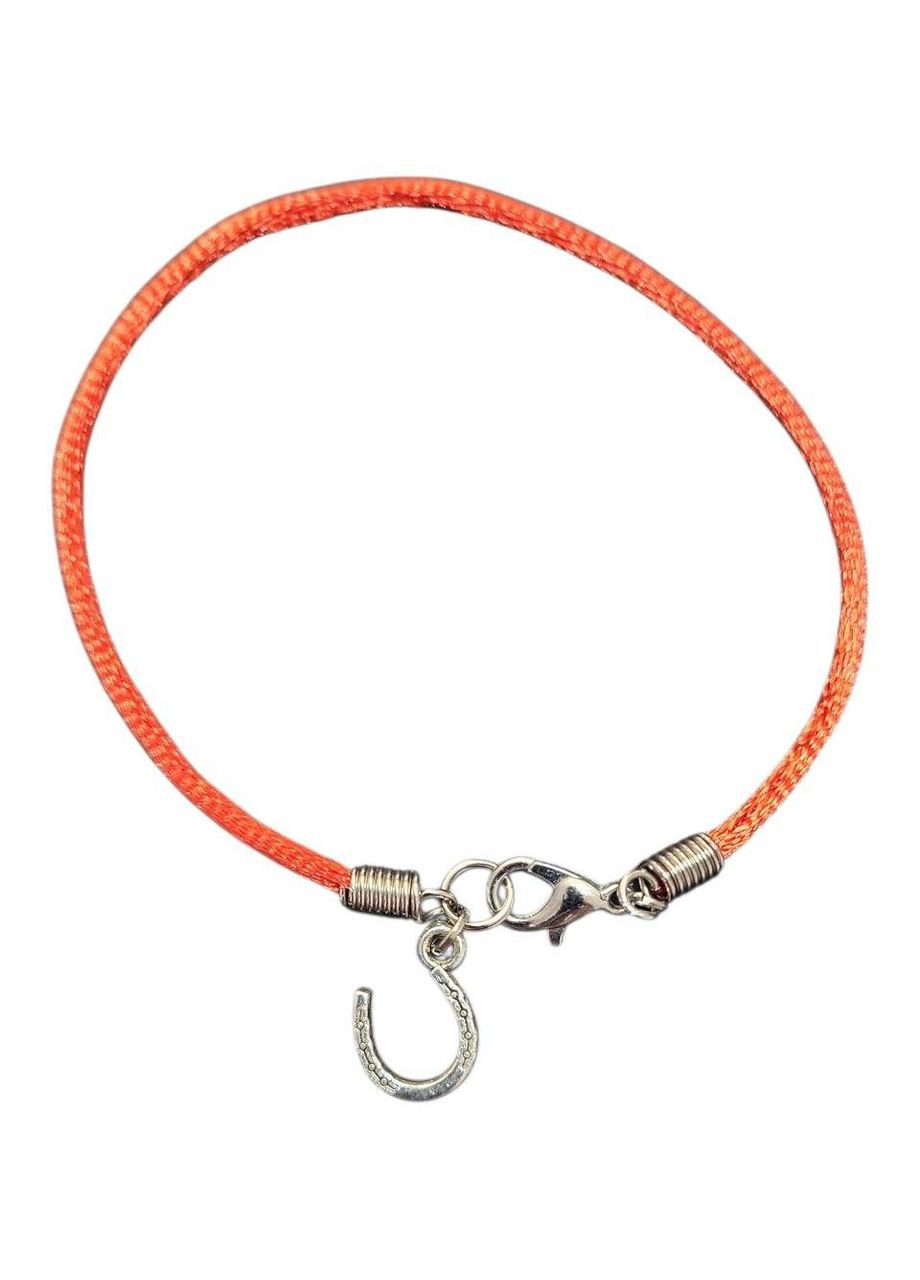 Браслет-оберег Красная нить со значком Подкова No Brand (342117856)