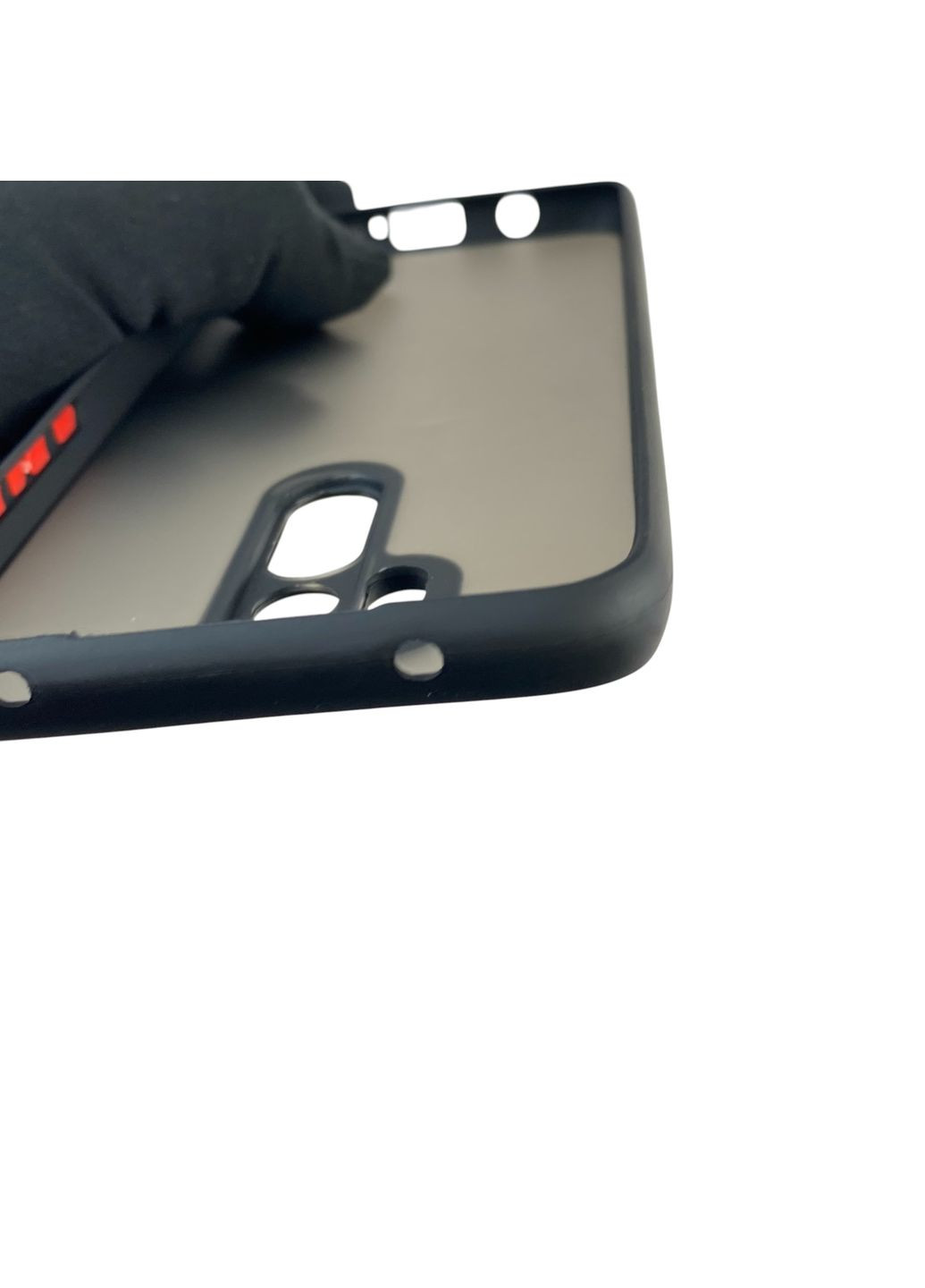 Чохол для телефона Redmi Note 8 Pro з високими бортами із захистом камери на сяомі редмі нот 8 про чорний Xiaomi (366021345)