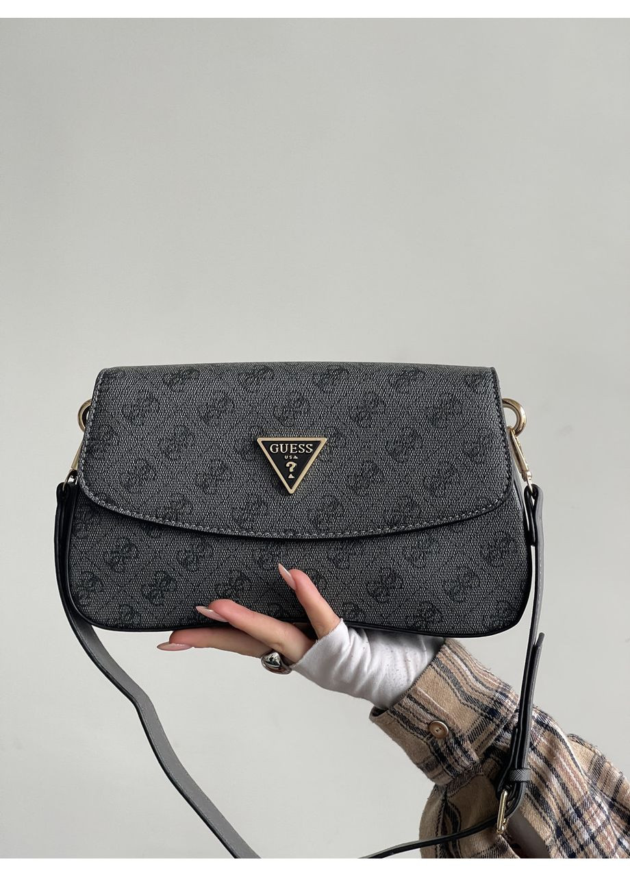 Сумка жіноча багет сірий No Brand (369935813)