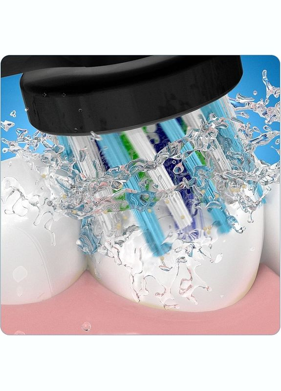 Сменные насадки OralB Cross Action EB 50 BRB CleanMaximiser Black (3 шт) Oral-B (280265720)