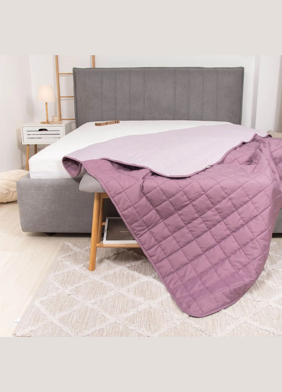 Покрывало Дуэт двустороннее - Пудровая роза 210*240 Viluta (292706516)