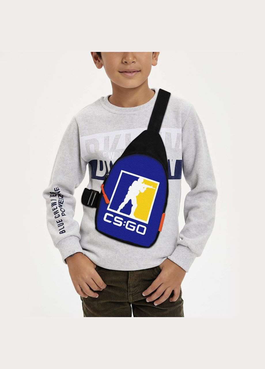 Сумка через плече дитяча CS GO/ Counter-Strike 29х17 см сумка слінг для хлопчика (2248) No Brand (336480919)