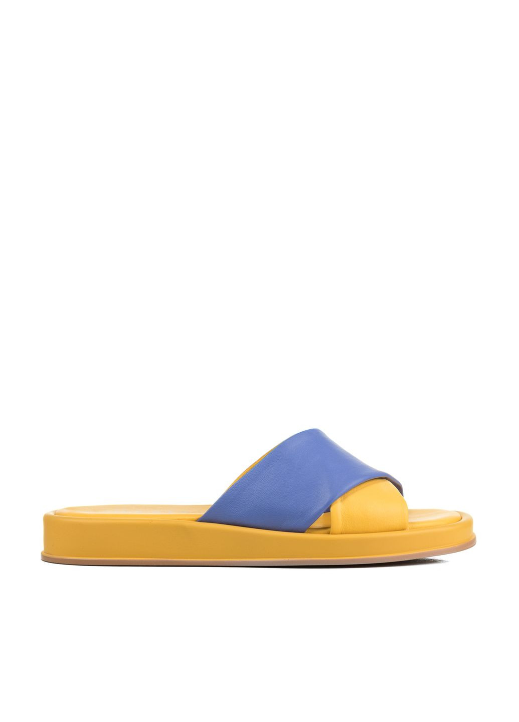 Желтые шлепанцы (1552лz) Marigo