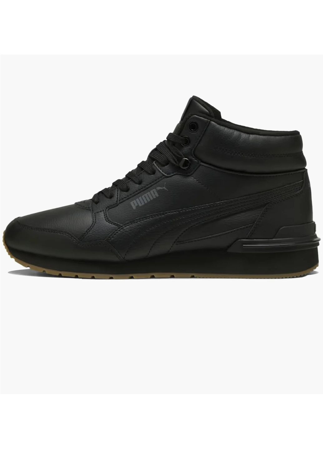 Чорні кросівки чоловічі st runner v4 mid black 402893-02 Puma