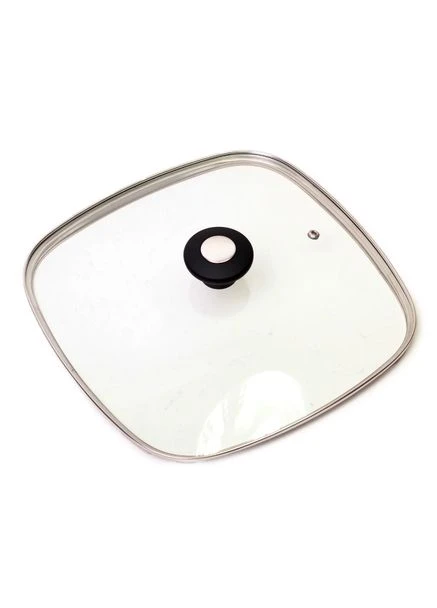 Кришка скляна з металевим обідком KM-0818 Kamille (389382934)