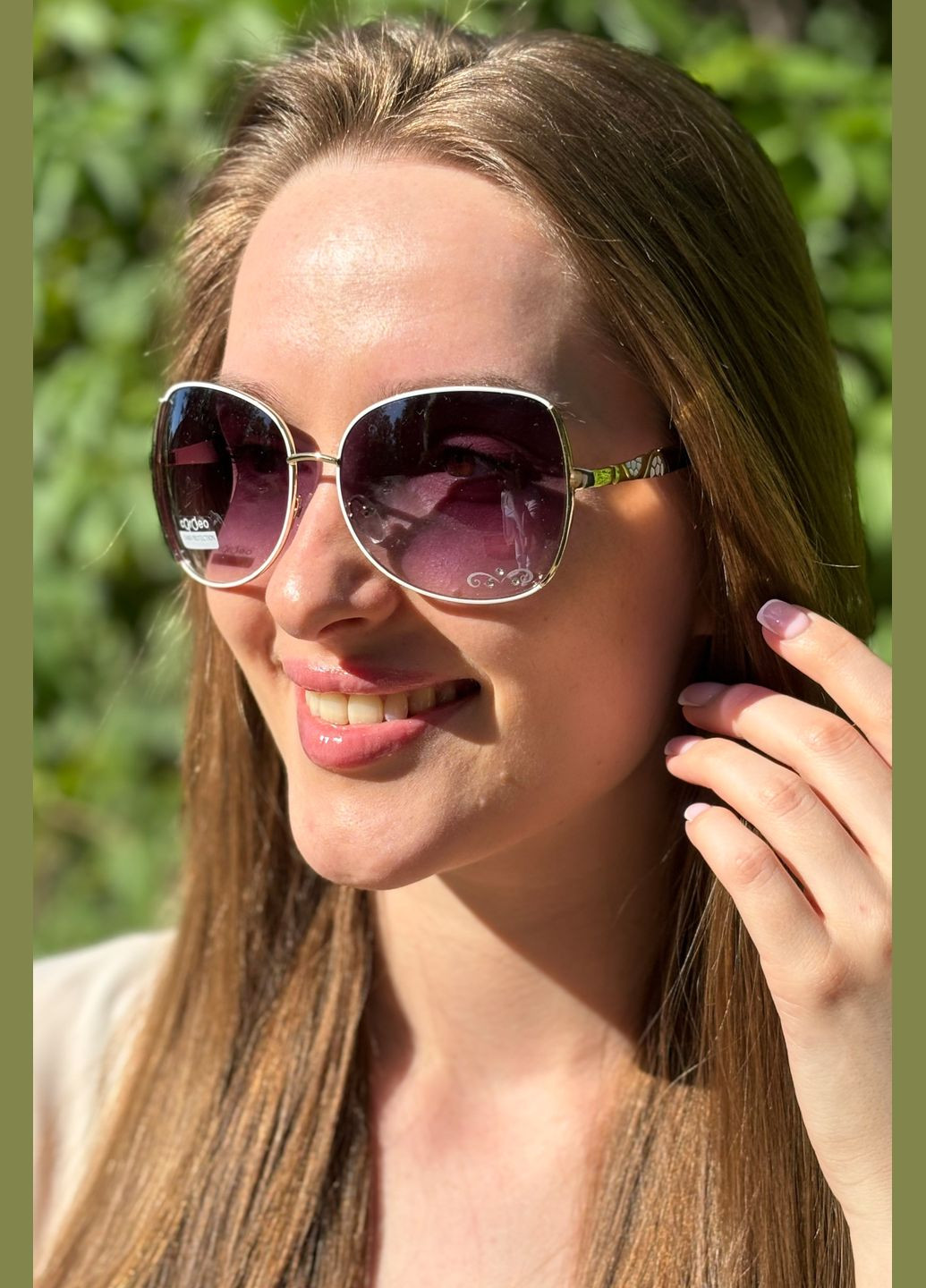 Окуляри жіночі чорного кольору Let's Shop (299146879)