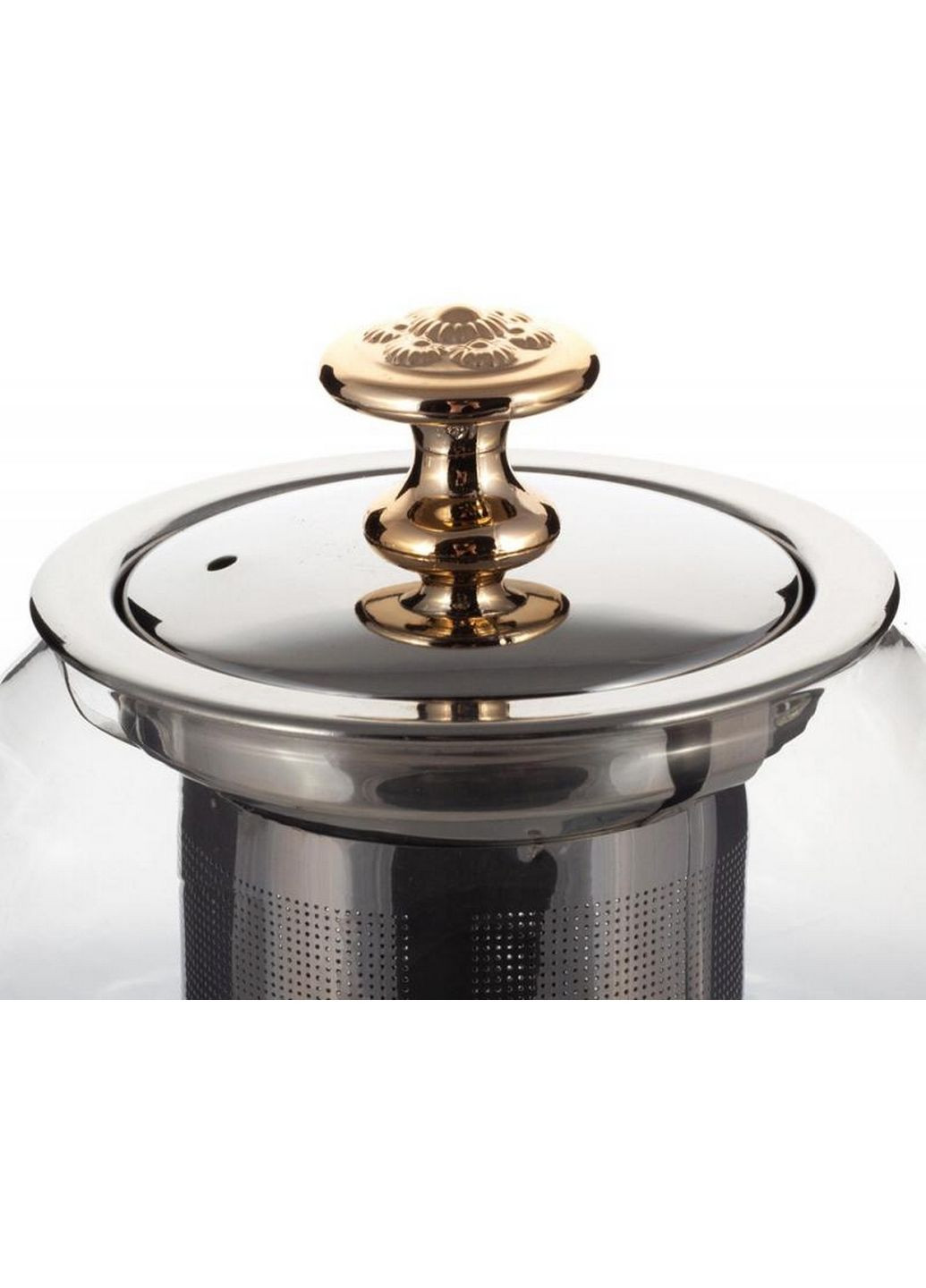 Чайник скляний заварювальний зі знімним ситечком (0616s) 450 мл Ofenbach (289464438)