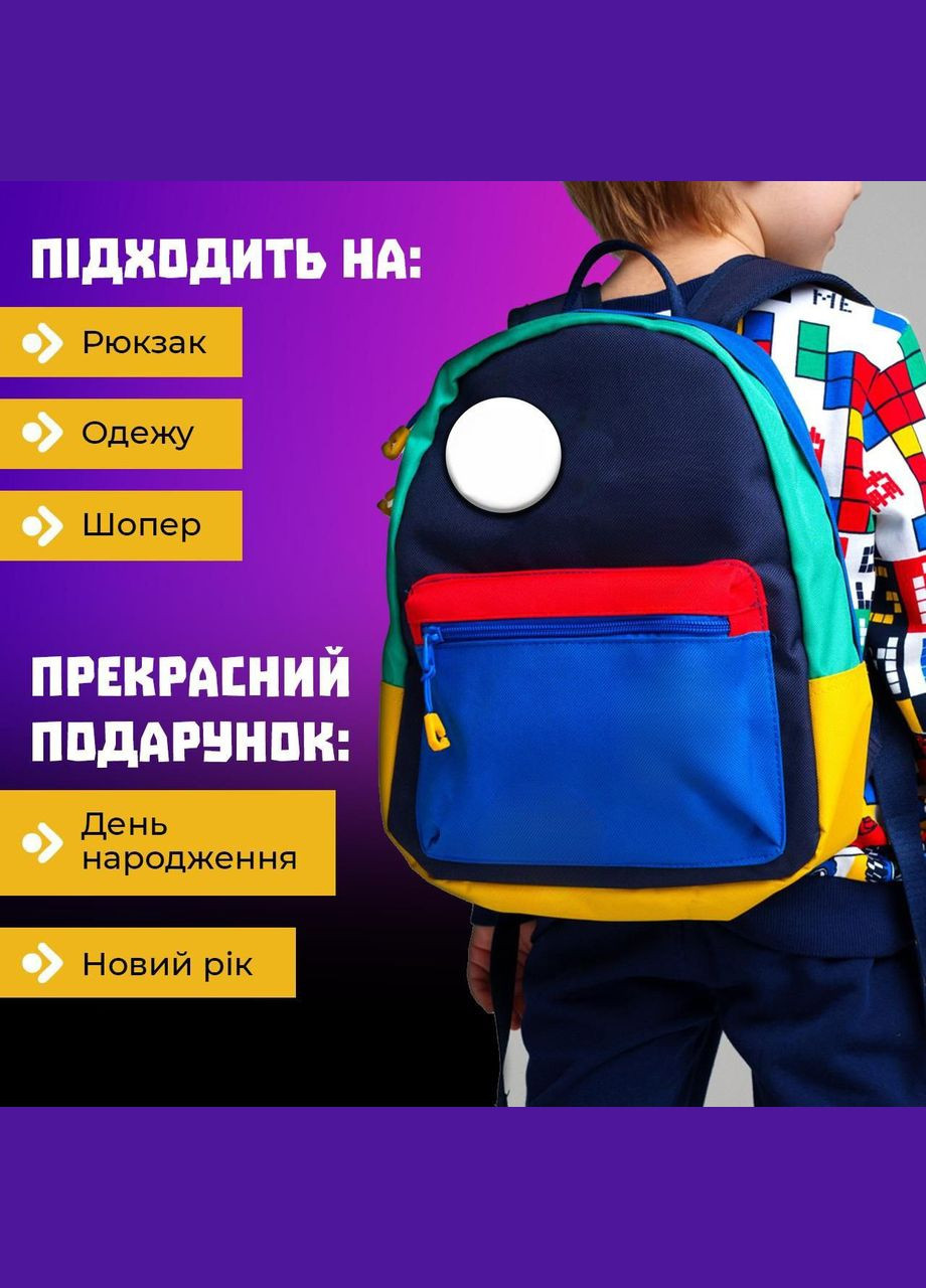 Значек итальянский брейнрот мем на булавке на рюкзак 44 мм 1 шт Shantou (346286686)