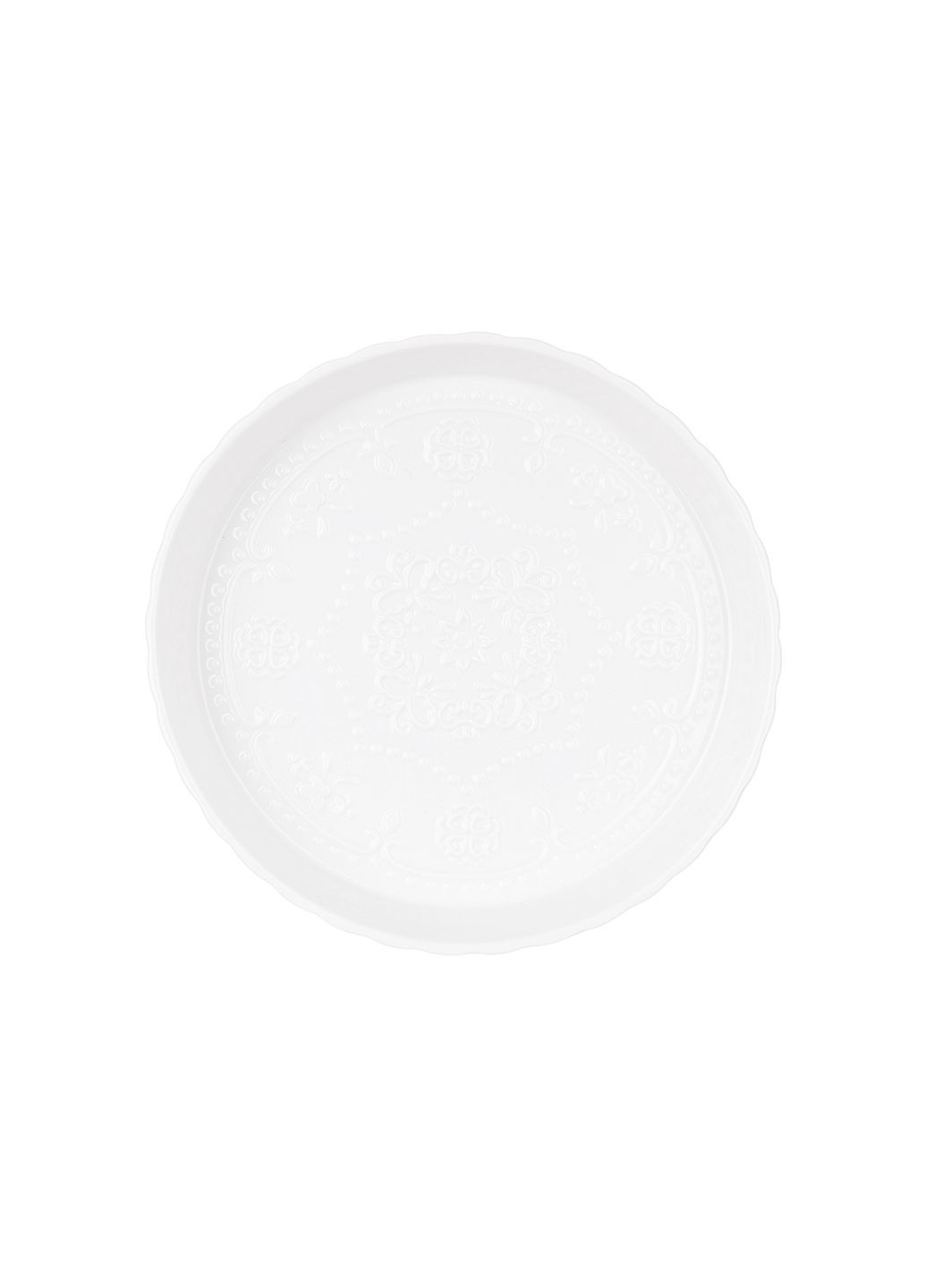 Форма для выпечки фарфоровая Кружево D26см No Brand (311597835)