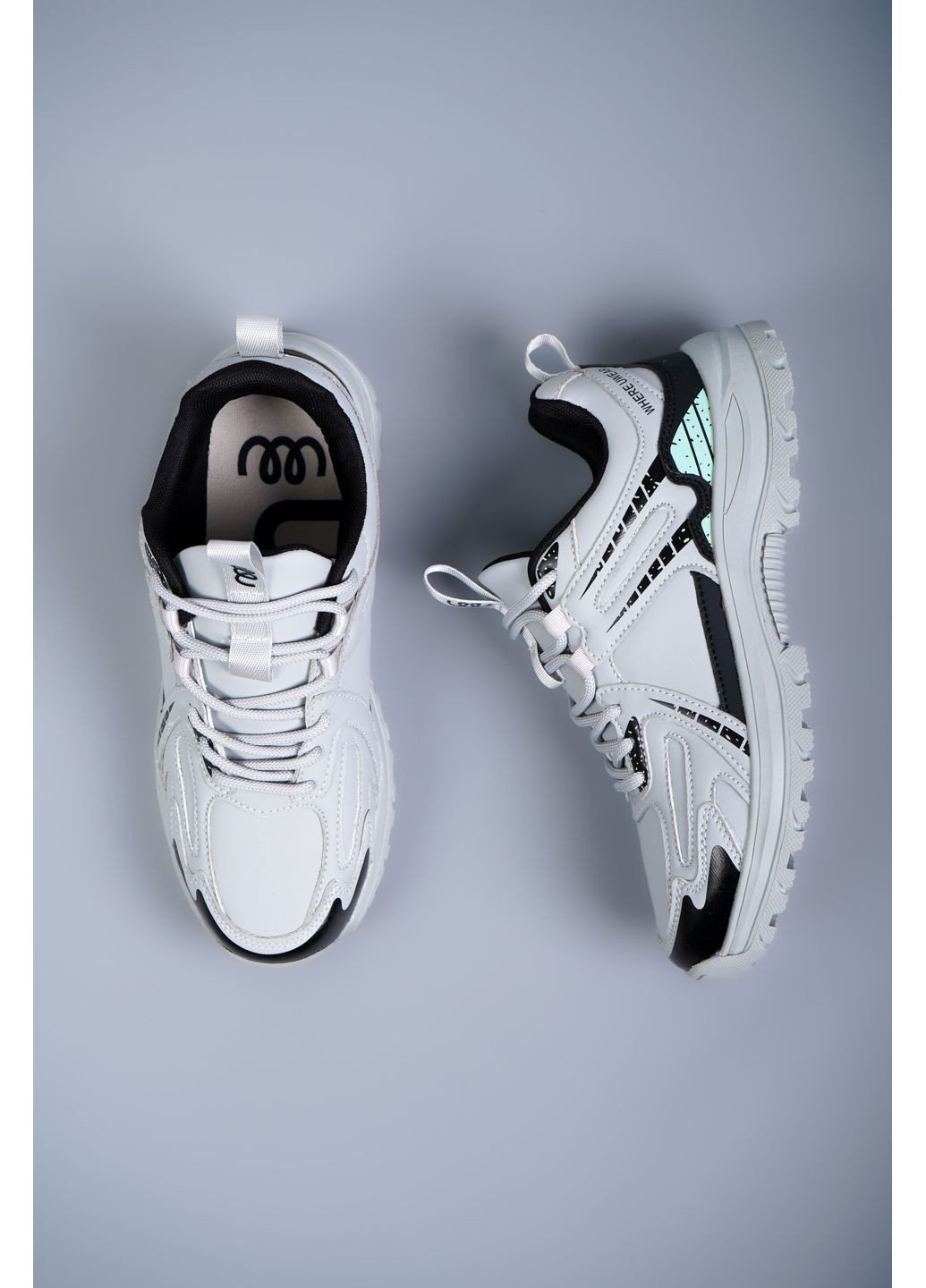 Кросівки жіночі TF-25-06-grey сірі 346621 Where Uwear сірі (365776511)