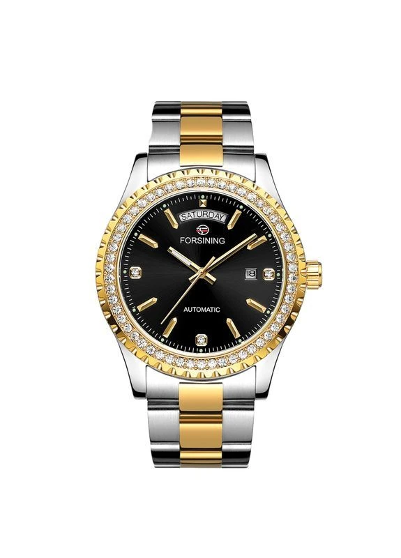 6919 Silver-Gold-Black Steel Forsining (389718406)