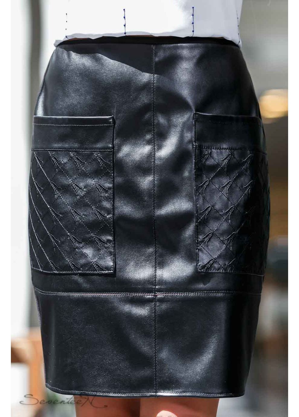 Черная юбка 840.2307 Seventeen