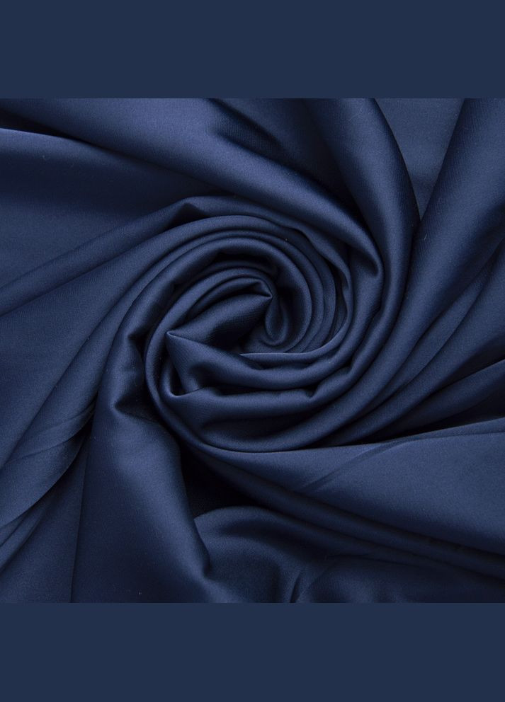 Тканина плательна атлас шовк Vanessa синій IDEIA (275869441)