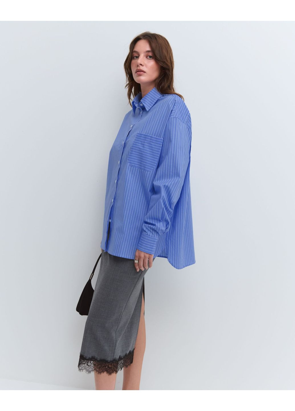 Голубой рубашка JUL