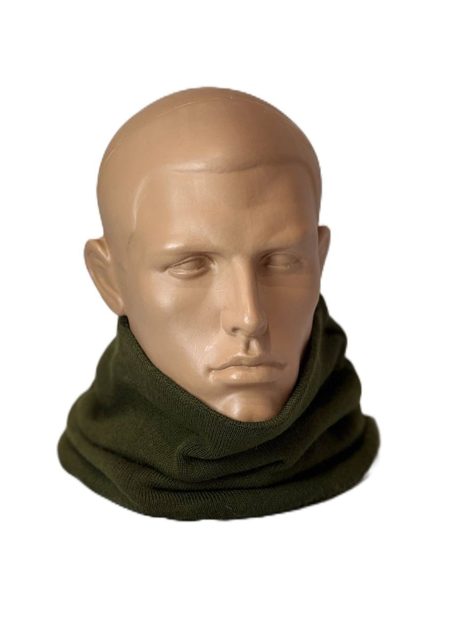 Оливковый стильный бафф для мужчин No Brand (365644549)