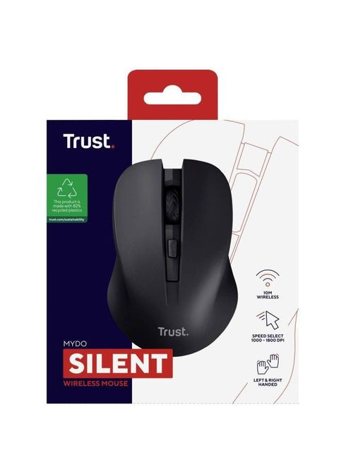 Мышка (25084) Trust Mydo Silent Wireless Black (295929613)