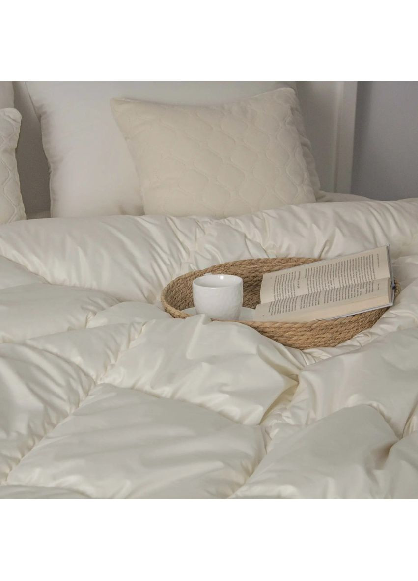 Ковдра полуторна Cloud Touch Wool 1-04565_00000 150х210 см молочна ТЕП (364754945)