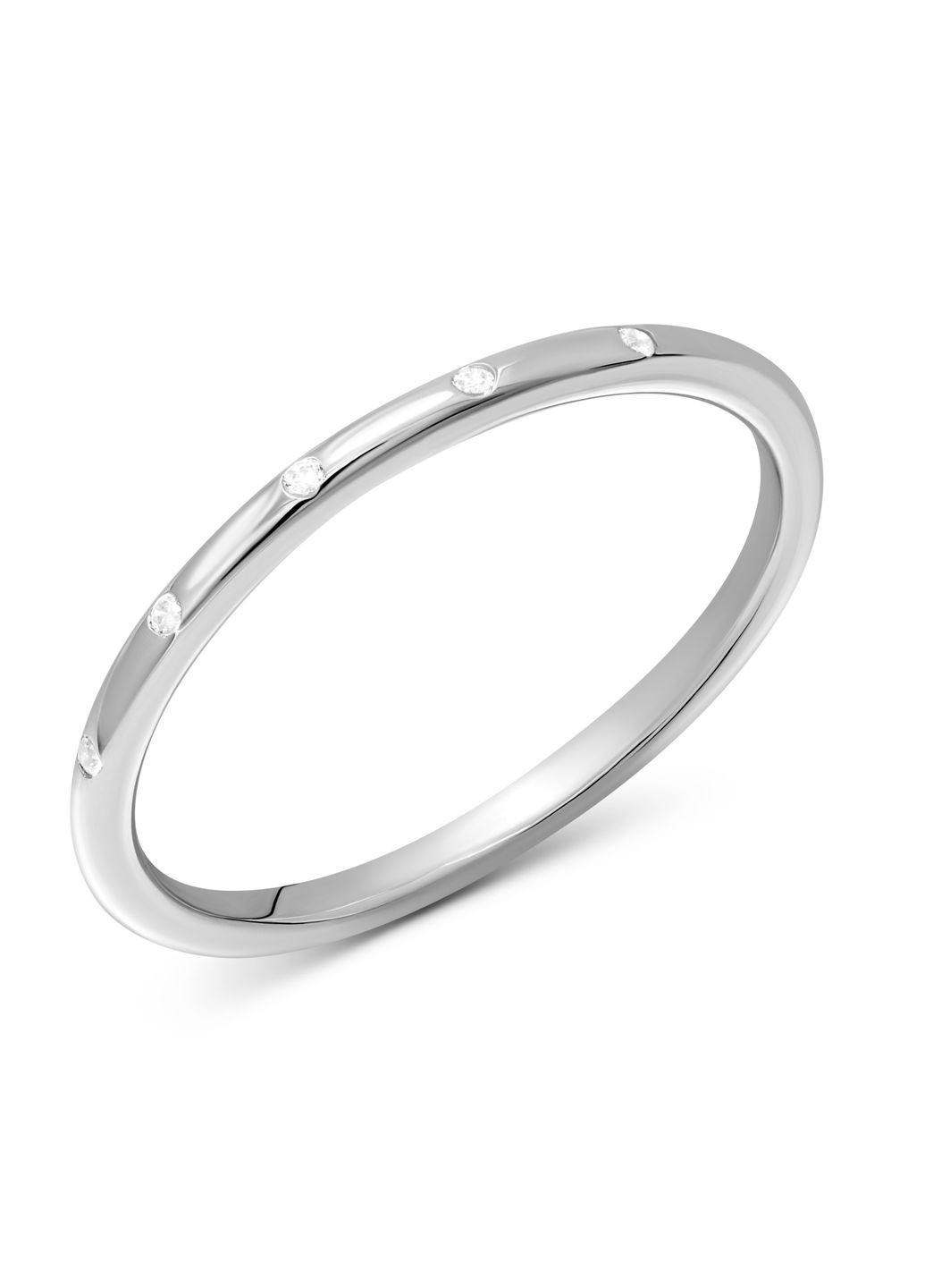 Кольцо из белого золота 2К914-0120 Zarina (333833561)