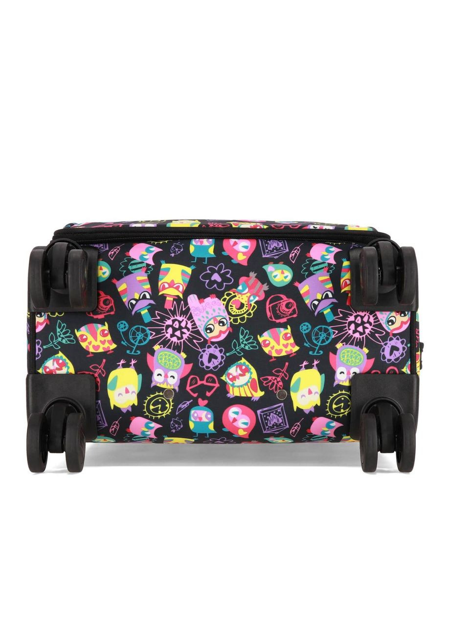 Дорожня валіза маленька 36л з бічною ручкою різнокольоровий 45 Марсель (0037969194) Bagland (322503294)