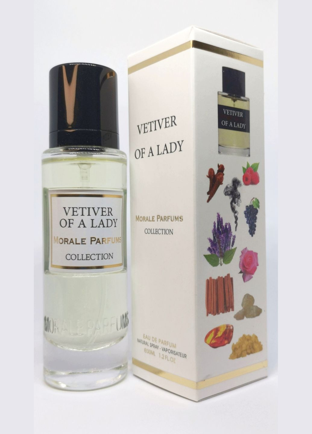 Парфюмерная вода VETIVER OF A LADY, 30 мл Morale Parfums portrait of a lady frederic malle (282940948)