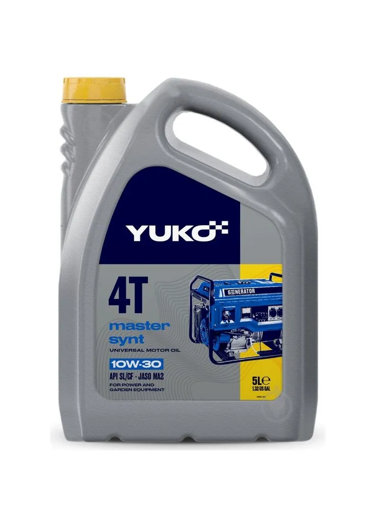 Моторна олива MASTER SYNT 4T 10-30 API SL/CF 5л (4823110405512) Yuko (382075220)