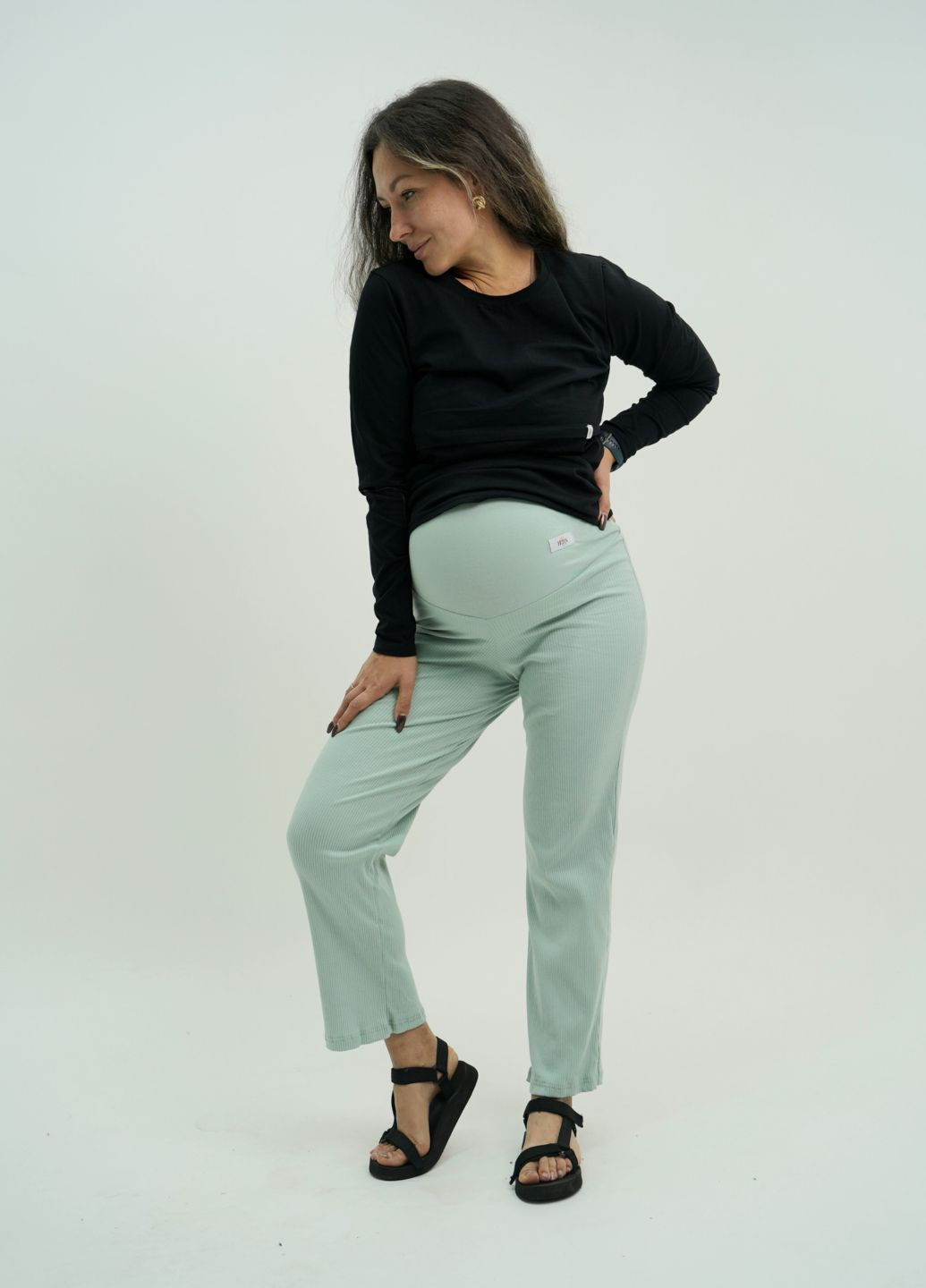 Прямые брюки для беременных HN (307905085)