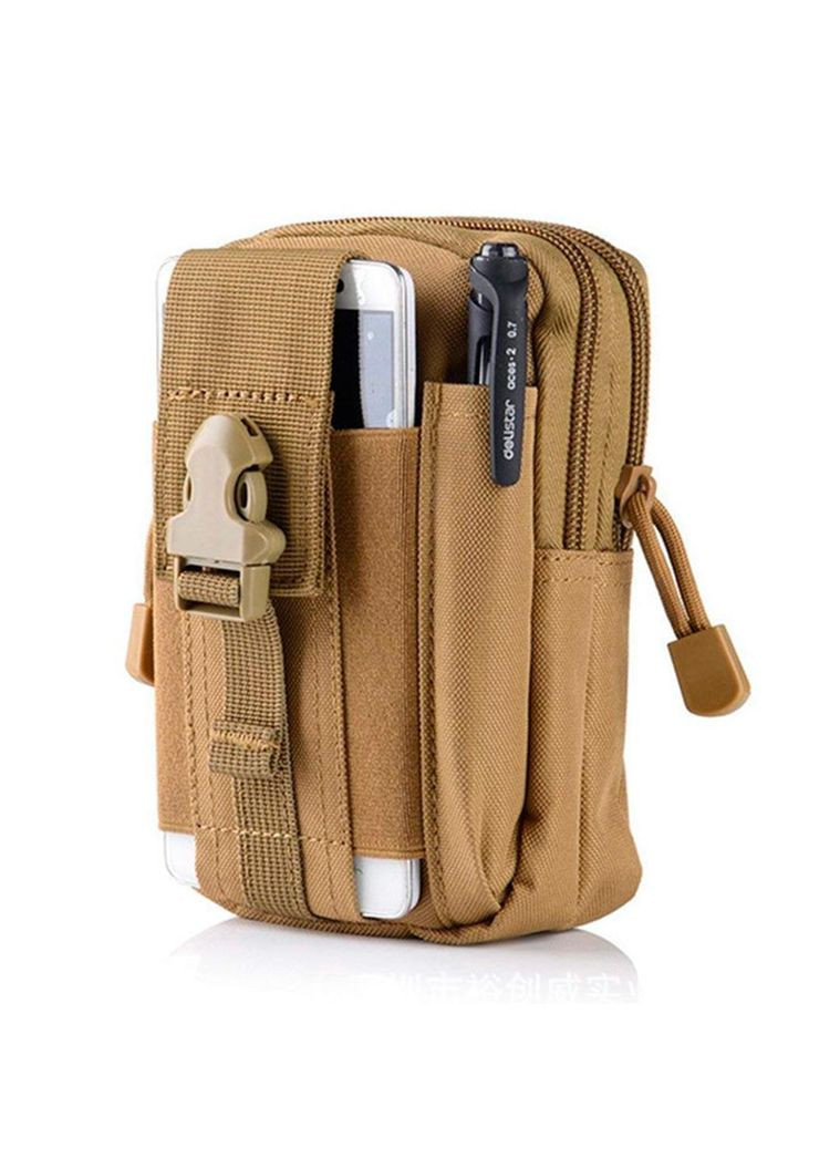 Тактический итог поясная штурмовая сумка EDC Mini Warrior с системой M.O.L.L.E Coyote Tactic (363132376)