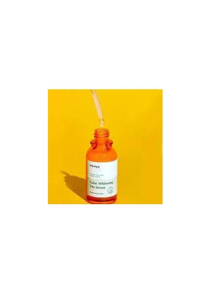 Galac Whitening Vita Serum Сыворотка для ровного тона лица с галактомисисом и витаминным комплексом 50 мл Manyo Factory (375206105)