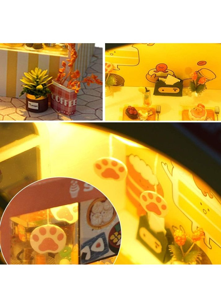 Румбокс Мініатюрна кондитерська Cake Shop DIY Kit Інтер'єрний конструктор Roombox TD-34 No Brand (358936268)