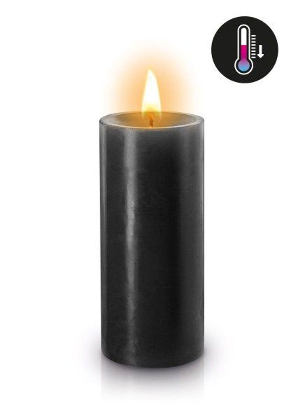БДСМ-свічка низькотемпературна SM Low Temperature Candle Black Fetish Tentation (345708591)
