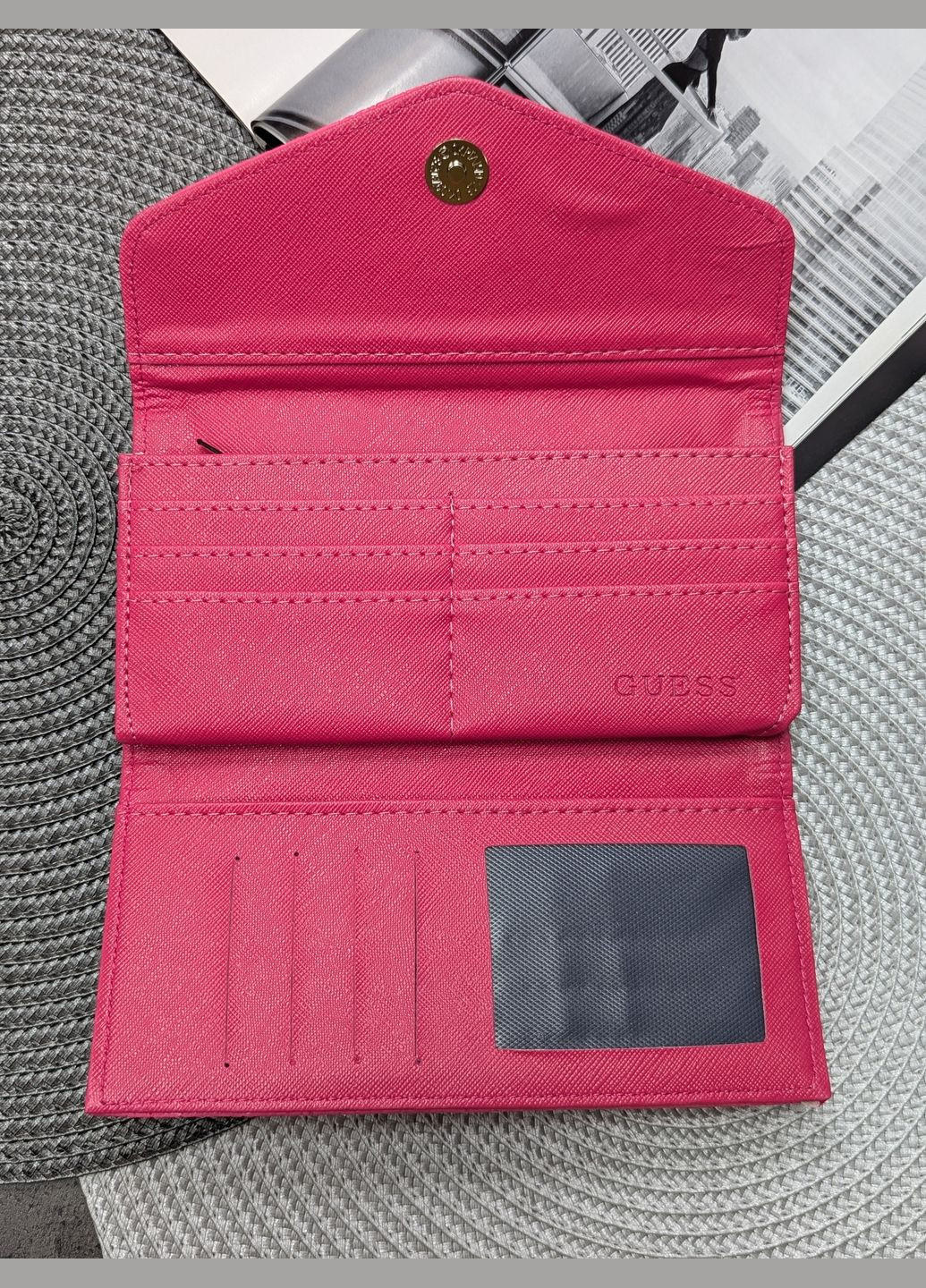 Гаманець Гесс LUX (рожевий) No Brand (317575407)