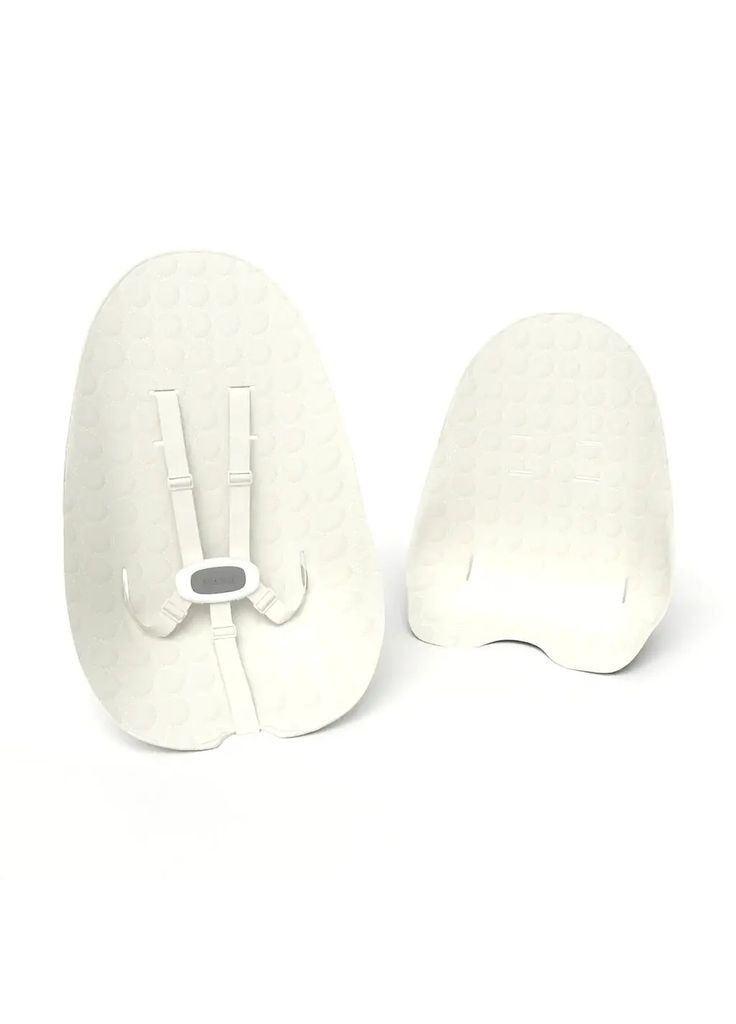 Стульчик для кормления FRESCO Silver/Coconut white Cotton Bloom E10535-S\U10543-CW (353308375)