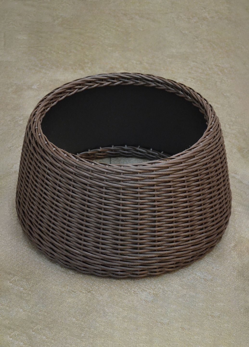 Юбка для ёлки из ротанга ручной работы, плетенная корзина для декорирования елки, подставка под елку. Handmade (361894061)