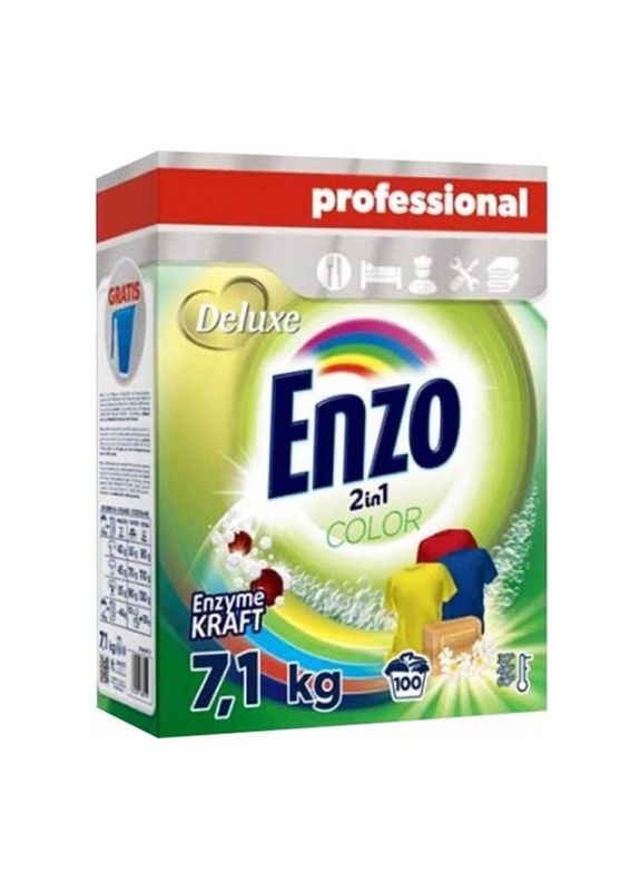 Сыпучий стиральный порошок для цветных вещей Color на 100 стирок 7,1 кг No Brand (338224880)