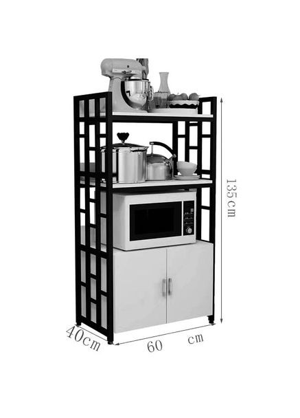 Стелаж кухонний з дерева Спенсер зефір-венге (СТА-01252012) No Brand (327867702)