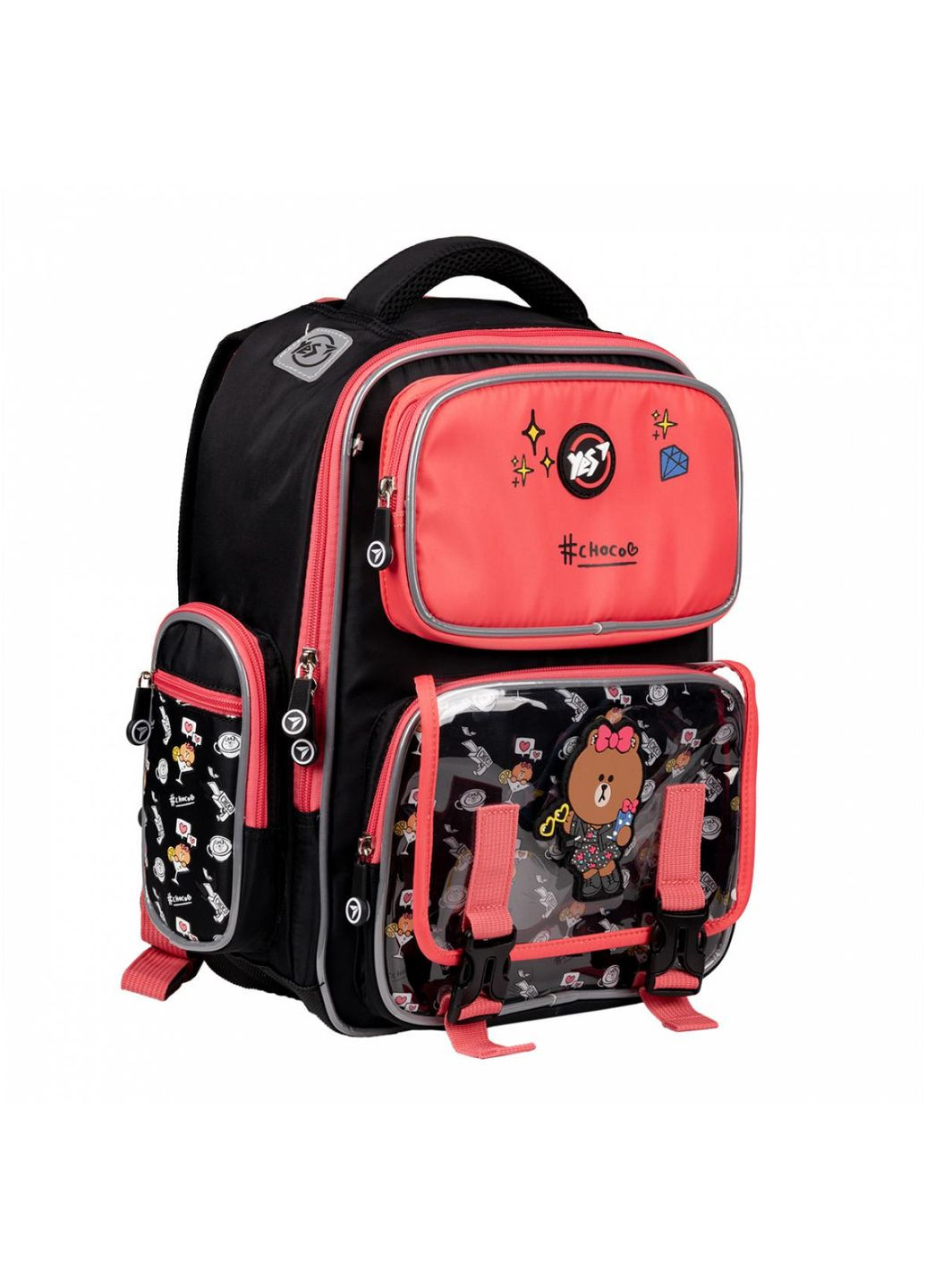 Рюкзак шкільний S-101 Line Friends Yes (296663775)