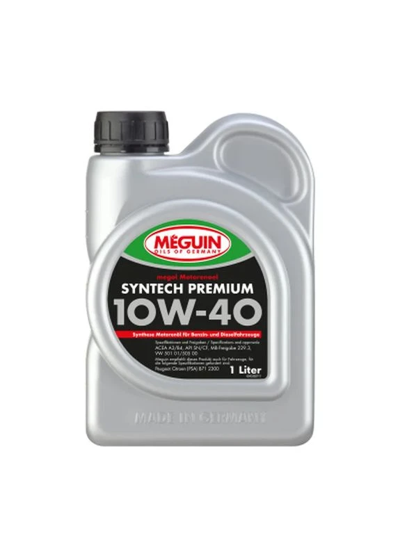 Моторное масло SYNTECH PREMIUM SAE 10W-40 1л (4339) Meguin (399652366)
